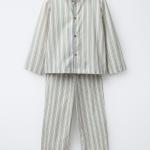 6-14 YEARS/ STRIPED SHIRT AND TROUSERS PYJAMAS