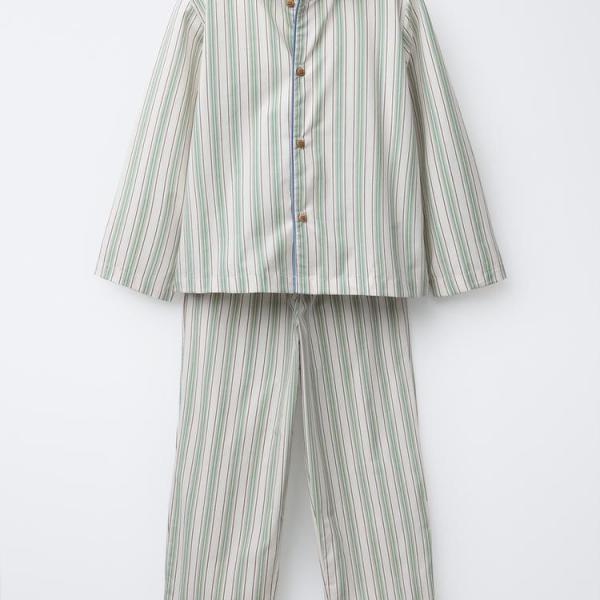 6-14 YEARS/ STRIPED SHIRT AND TROUSERS PYJAMAS