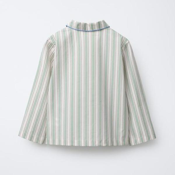 6-14 YEARS/ STRIPED SHIRT AND TROUSERS PYJAMAS