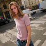 SOFT-TOUCH SHORT SLEEVE KNIT TOP