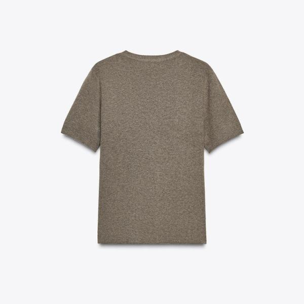 SOFT-TOUCH SHORT SLEEVE KNIT TOP