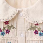 EMBROIDERED FLORAL DRESS