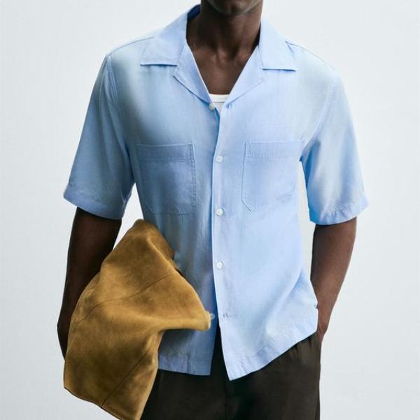 LYOCELL-LINEN SHIRT