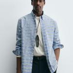 CHECK BUTTON-DOWN COLLAR SHIRT