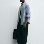 CHECK BUTTON-DOWN COLLAR SHIRT