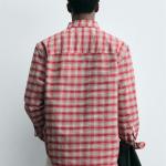 CHECK BUTTON-DOWN COLLAR SHIRT