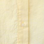 GINGHAM AND WAVY TRIM SHIRT
