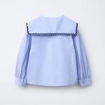 SHIRT WITH WAVY COLLAR