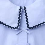 SHIRT WITH WAVY COLLAR