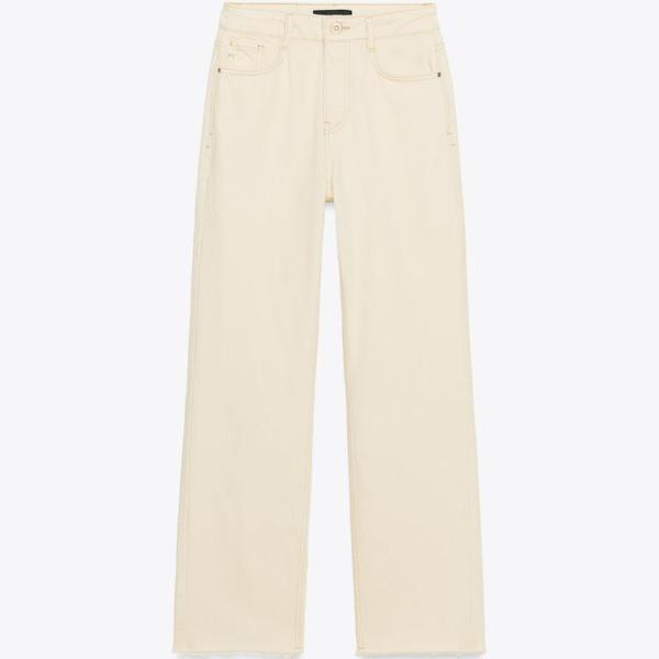 JEANS STRAIGHT ANKLE HIGH-WAIST