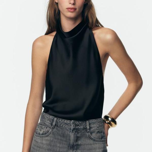 JEANS STRAIGHT ANKLE HIGH-WAIST