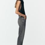 JEANS STRAIGHT ANKLE HIGH-WAIST