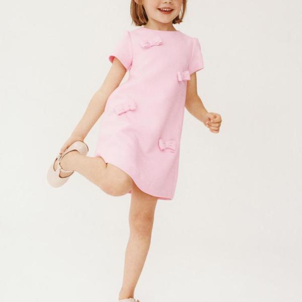 DRESS WITH BOWS