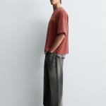 VARSITY OPEN WEAVE T-SHIRT