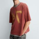 VARSITY OPEN WEAVE T-SHIRT