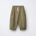 PLAIN BAGGY TROUSERS