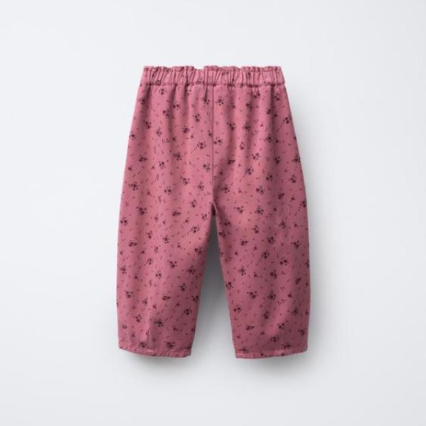 FLORAL BAGGY TROUSERS