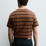 STRIPED JACQUARD T-SHIRT