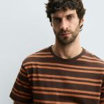 STRIPED JACQUARD T-SHIRT
