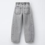 BARREL DENIM TROUSERS