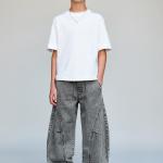 BARREL DENIM TROUSERS