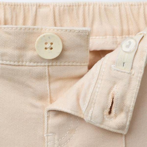 MARINE TWILL TROUSERS WITH DART DETAIL