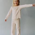 MARINE TWILL TROUSERS WITH DART DETAIL