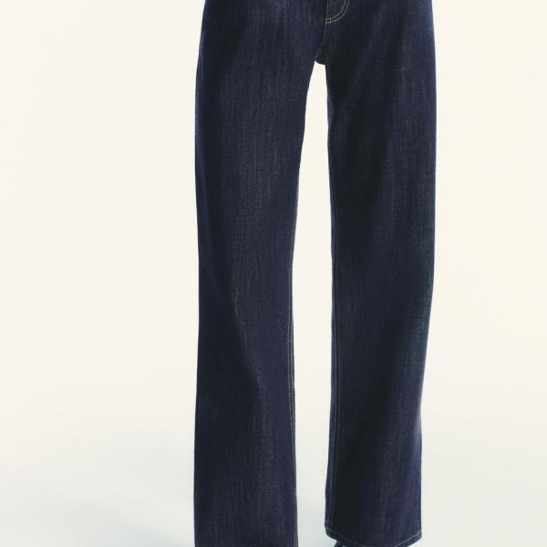 TRF WIDE-LEG LOW-RISE JEANS