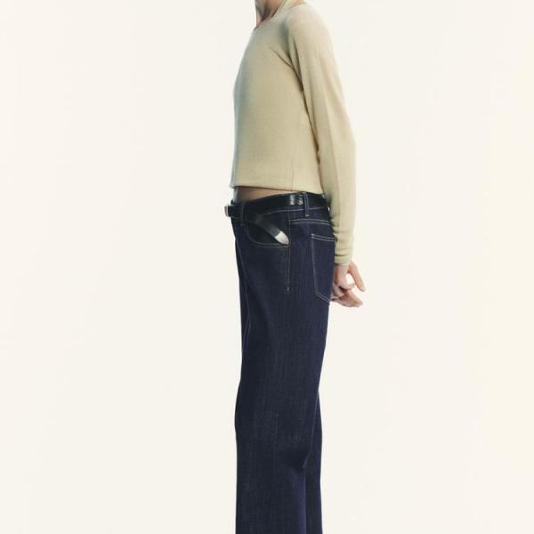 TRF WIDE-LEG LOW-RISE JEANS