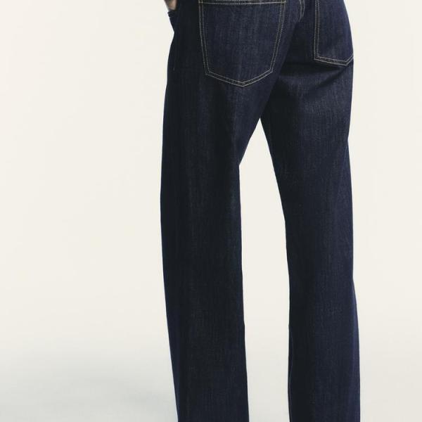 TRF WIDE-LEG LOW-RISE JEANS