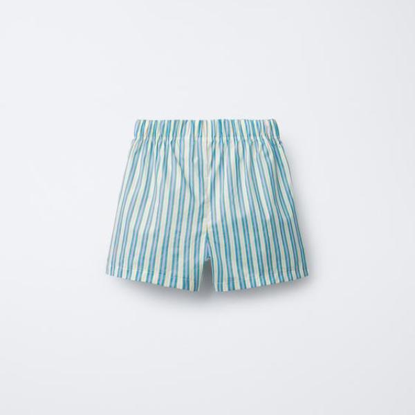 6-14 YEARS/ STRIPED T-SHIRT AND BERMUDA PYJAMAS