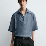 100% LINEN POLO SHIRT