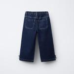 DENIM CULOTTES WITH TIES
