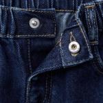 DENIM CULOTTES WITH TIES