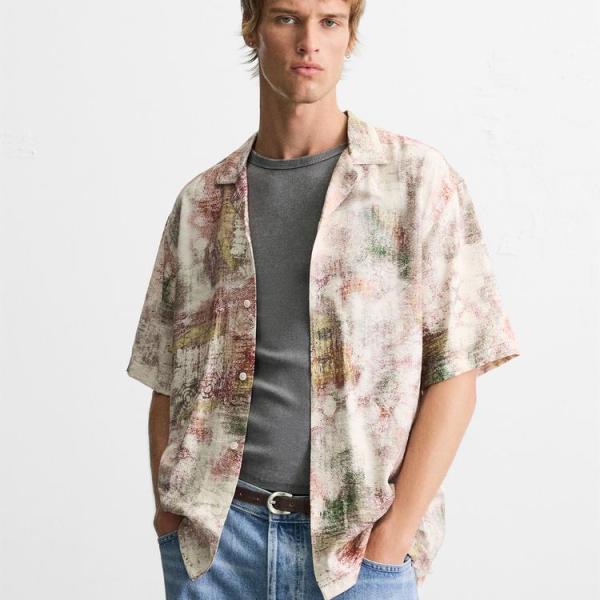 ABSTRACT PRINT SHIRT
