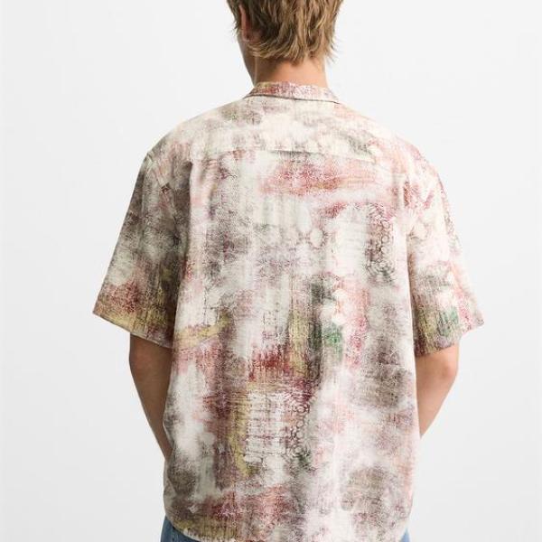 ABSTRACT PRINT SHIRT