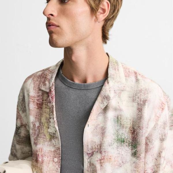 ABSTRACT PRINT SHIRT