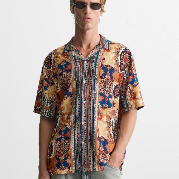 ABSTRACT PRINT SHIRT