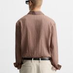 STRIPED FLOWING SHIRT
