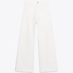 ZW COLLECTION WIDE-LEG HIGH-WAIST JEANS