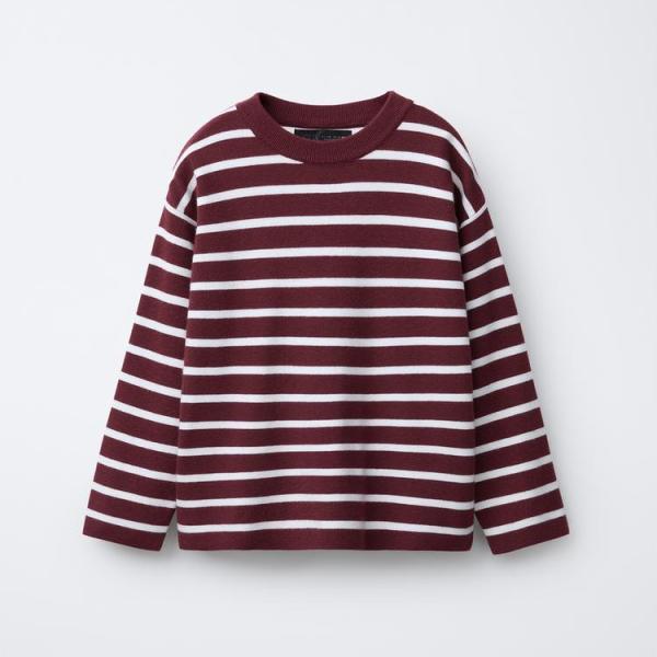 STRIPED KNIT T-SHIRT