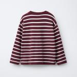 STRIPED KNIT T-SHIRT