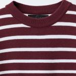 STRIPED KNIT T-SHIRT