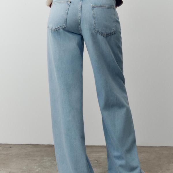 JEANS STRAIGHT HIGH-WAIST FULL LENGTH