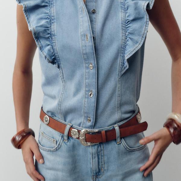 JEANS STRAIGHT HIGH-WAIST FULL LENGTH