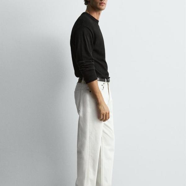 STRAIGHT ANKLE FIT JEANS