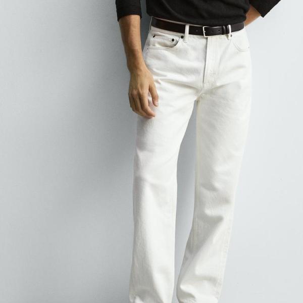 STRAIGHT ANKLE FIT JEANS