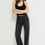 Mika Mid Rise Relaxed Straight Leg Jeans