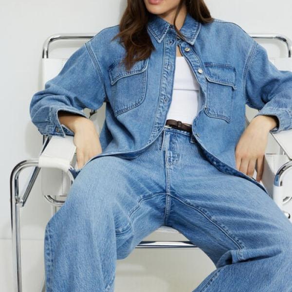 Sydney Mid Rise Baggy Fit Tencel™ Jeans