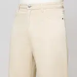 classic cream men's straight jeans